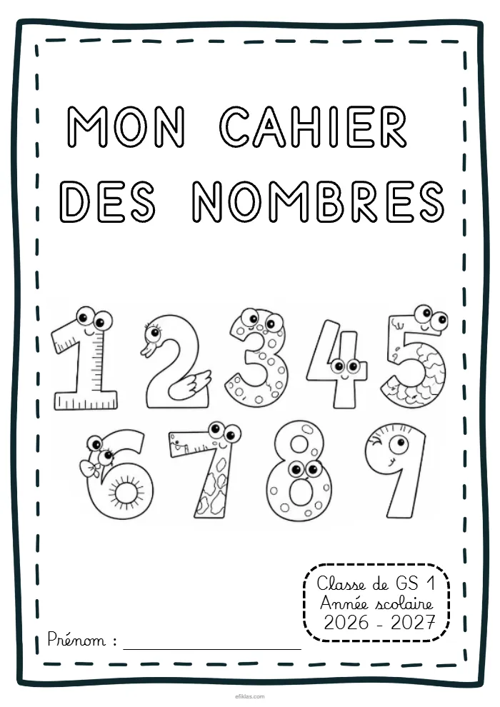 Cahier des nombres